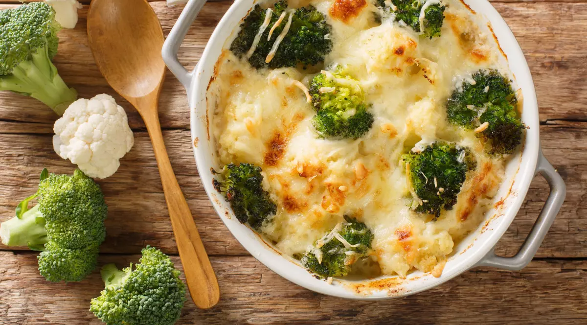 Broccoli gratinat - rețete simple și delicioase