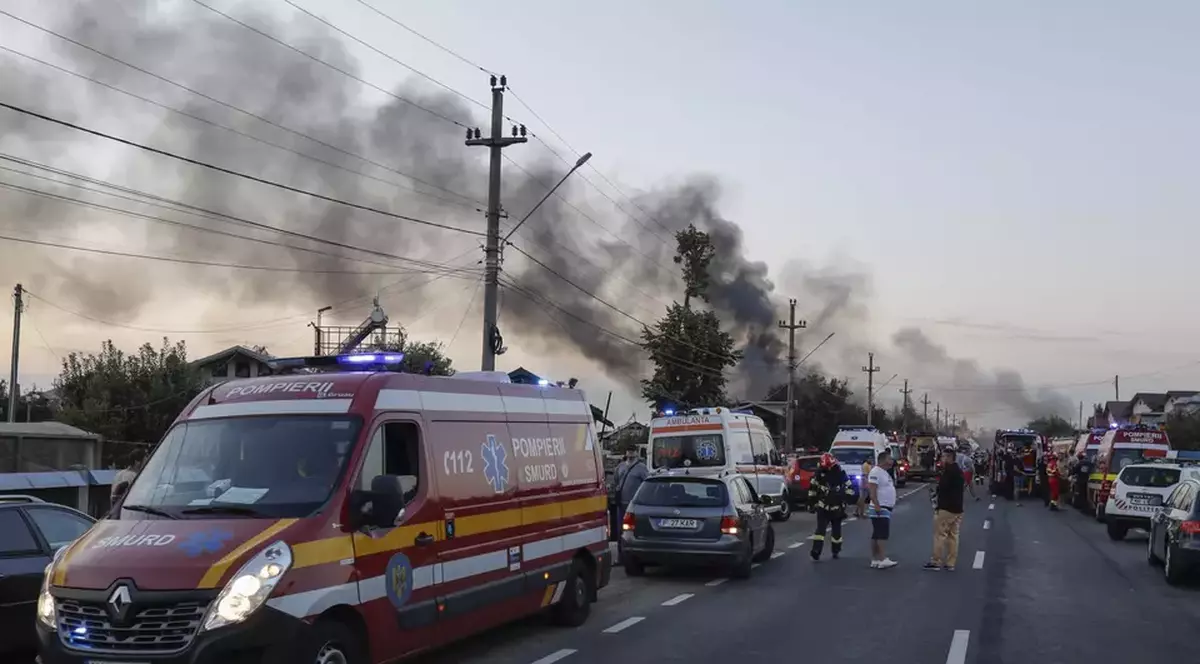 VIDEO Prima reacție a firmei care deține stația GPL din Crevedia, după explozie: „Suntem încercați de nespusă mâhnire”