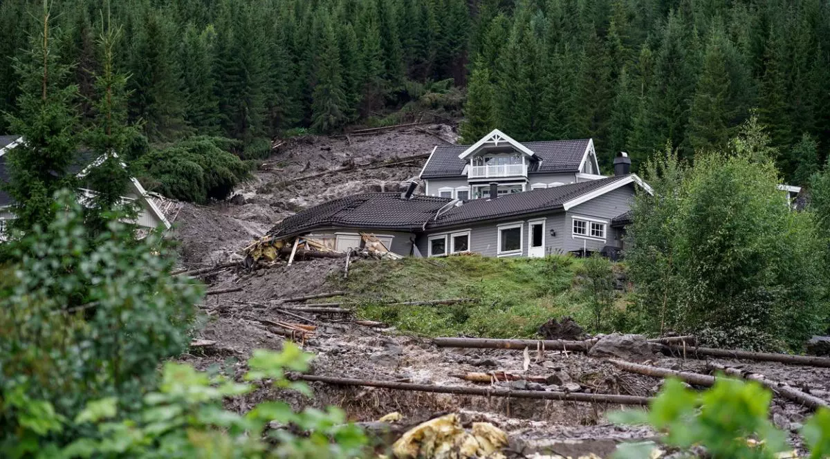 Furtuna Hans a făcut ravagii în nordul Europei. În Norvegia a adus cele mai puternice ploi din ultimii 25 de ani