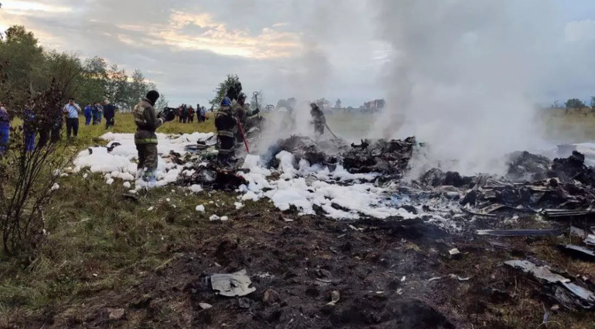 Kremlinul vorbește, în premieră, despre varianta ca prăbușirea avionului lui Prigojin să fi fost intenționată