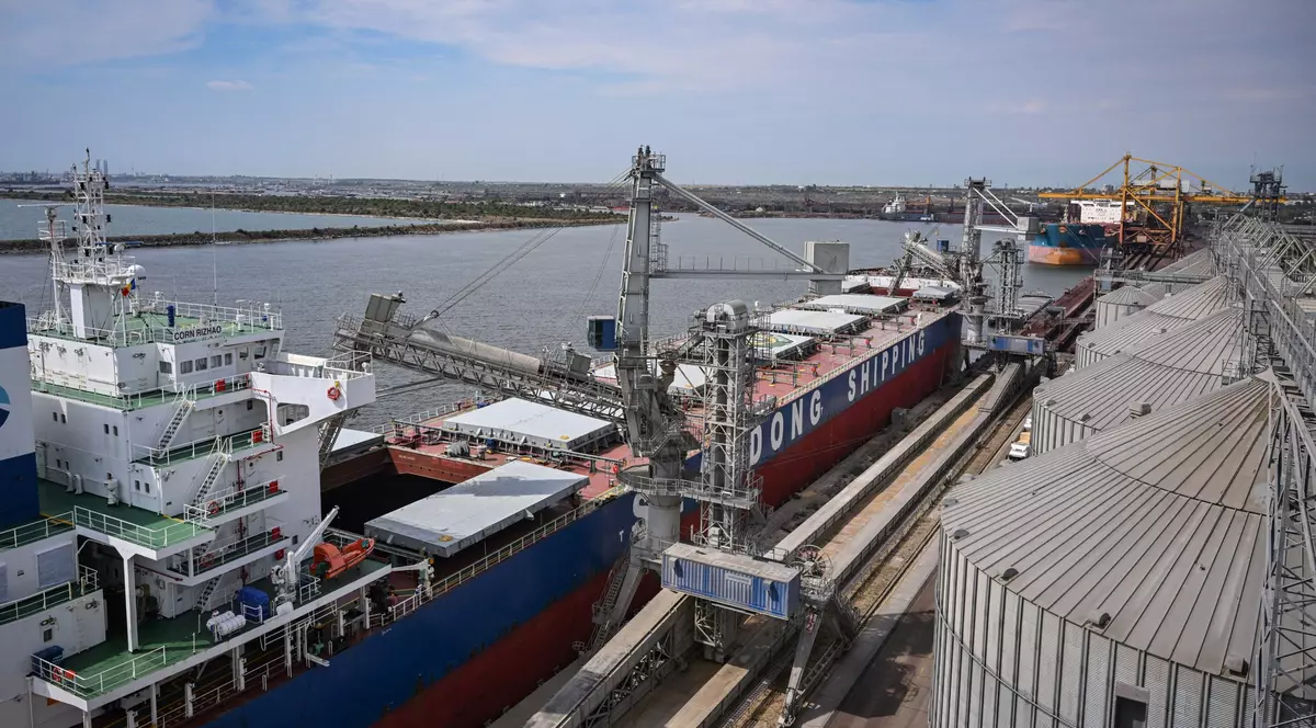 Constanţa se pregăteşte pentru cantităţi şi mai mari de cereale din Ucraina. 7,5 milioane de tone au trecut prin port doar în prima jumătate a anului