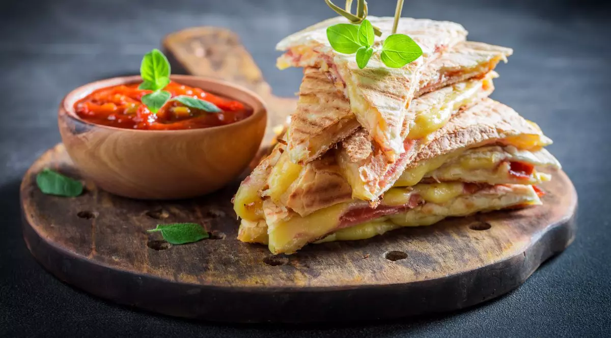 Rețete de quesadilla cu brânză