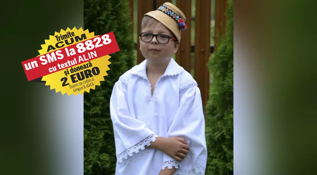 Bolnav de cancer, Alin trebuie să ajungă de două ori pe an în Turcia. Pentru o etapă a procedurilor vitale, băiatul are nevoie de 4.500 de euro