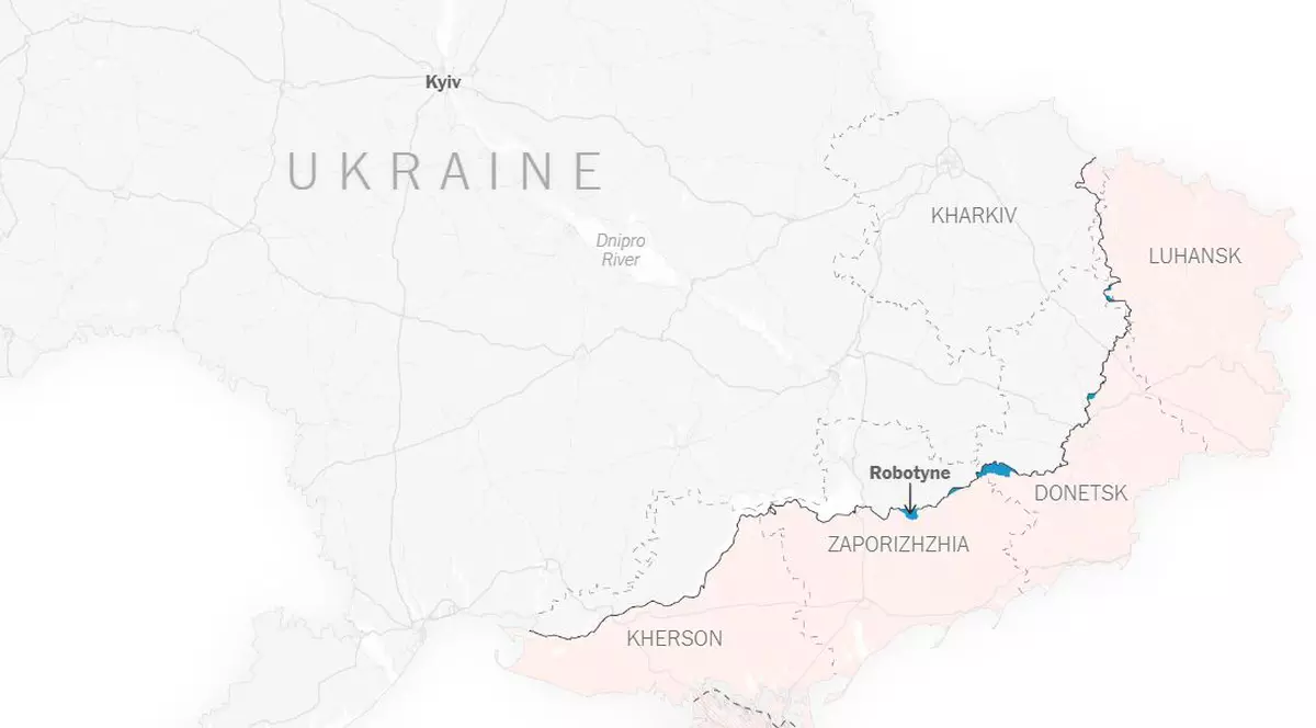 O luptă sângeroasă pentru puțini kilometri pătrați. Harta care arată impasul în care a ajuns războiul din Ucraina