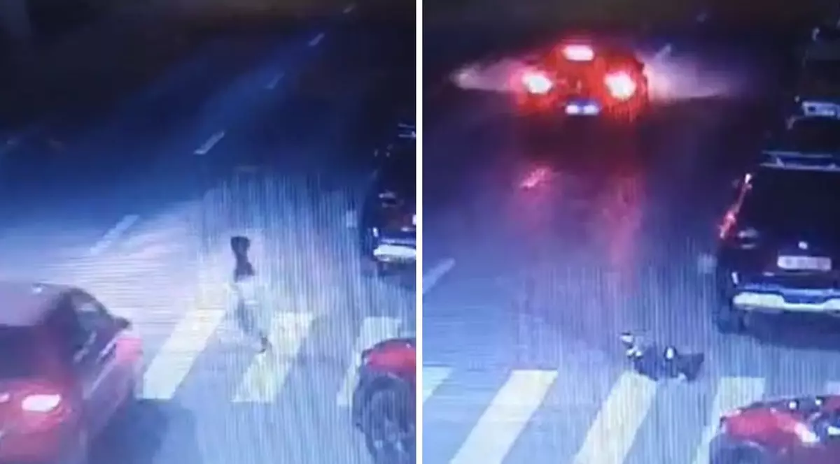 Șoferiță filmată când lovește un copil pe trecerea de pietoni și apoi fuge de la locul accidentului, în Iași