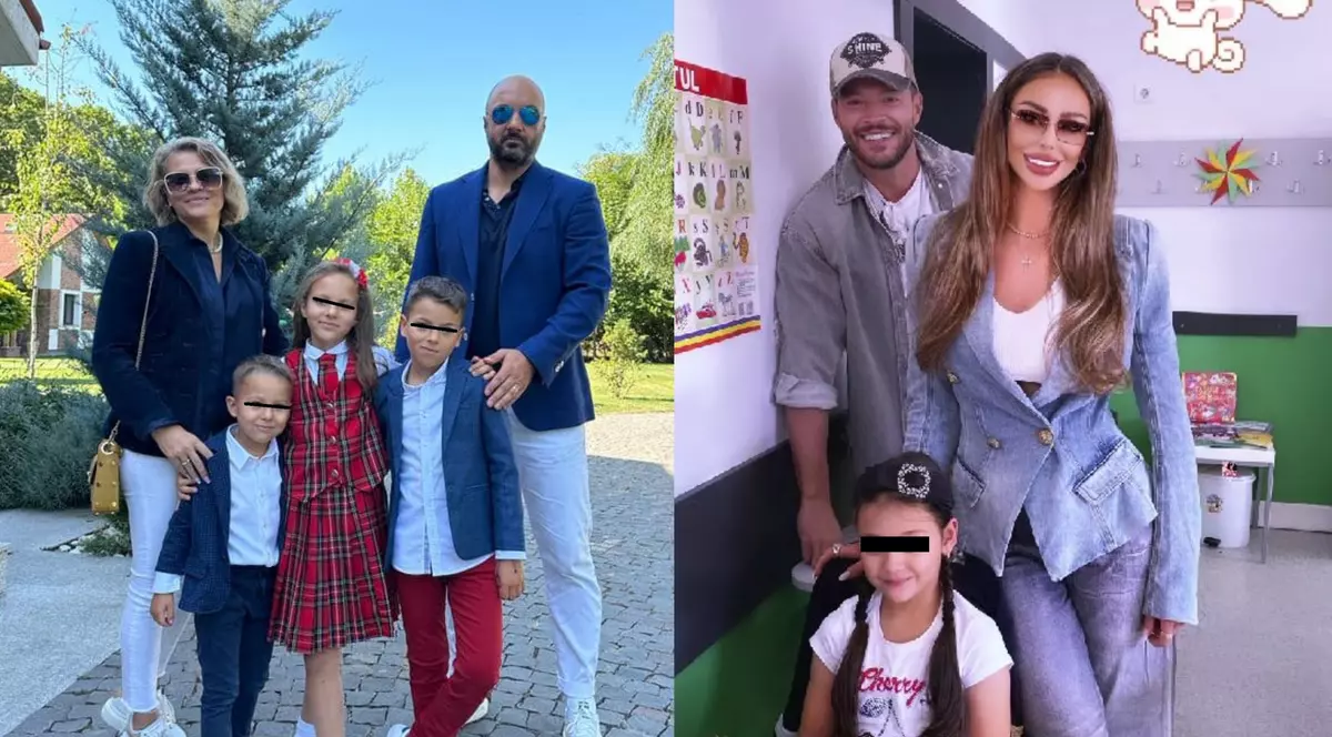 Copiii vedetelor în prima zi de școală. Emoțiile au fost mari și pentru părinți