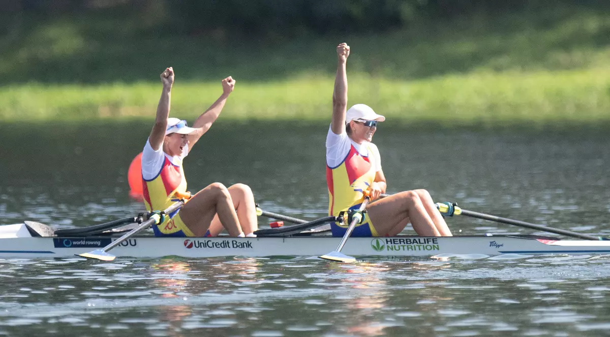 Medalii de aur pentru România! Ancuța Bodnar și Simona Radiș și echipajul feminin de 8+1 au triumfat, la Mondialele de canotaj