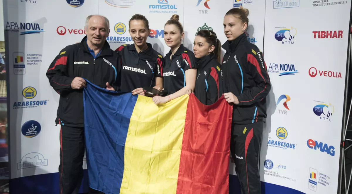 România, argint european la tenis de masă feminin. Fetele au pierdut finala cu Germania