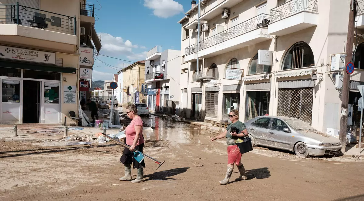 Locuitorii din centrul Greciei, afectat de inundații, se confruntă cu o lipsă acută de apă. Avertismentul autorităților