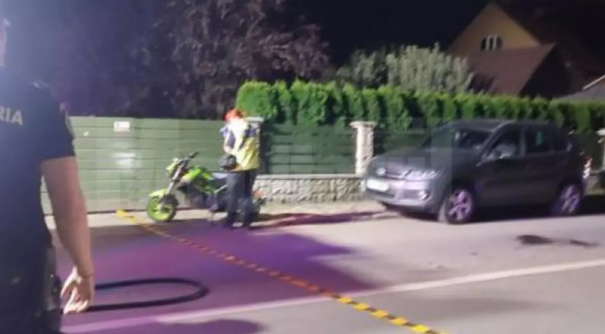Copil de patru ani din Rădăuţi, rănit după ce tatăl său drogat şi băut l-a urcat alături de el pe motocicletă şi s-au răsturnat pe şosea