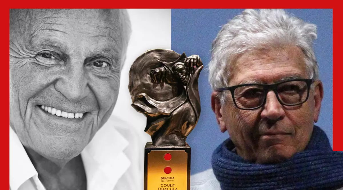 Legendarii regizori ENZO G. CASTELLARI şi SERGIO MARTINO la Dracula Film Festival