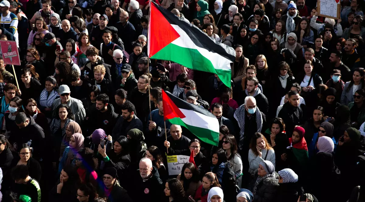 O nouă manifestație pro-palestiniană la Paris: „Gaza, suntem cu tine”