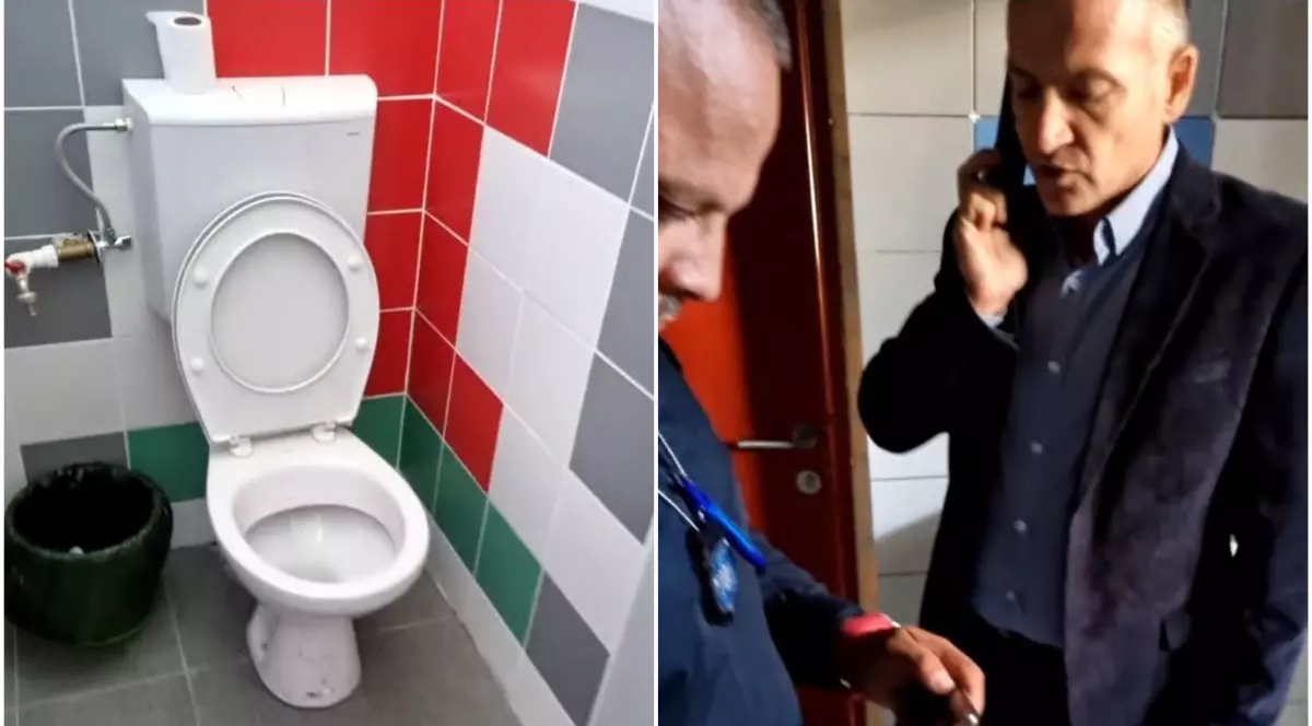 Viceprimarul USR al sectorului 3, dat afară de Poliție când făcea live pe Facebook în toaleta unei școli, unde a mers să filmeze condițiile