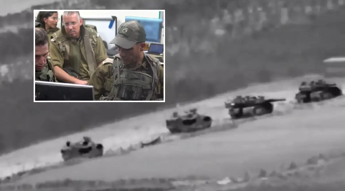 Imagini cu al doilea „raid terestru limitat” în Fâșia Gaza. Israelul a intrat din nou cu tancurile și infanteria în teritoriul palestinian