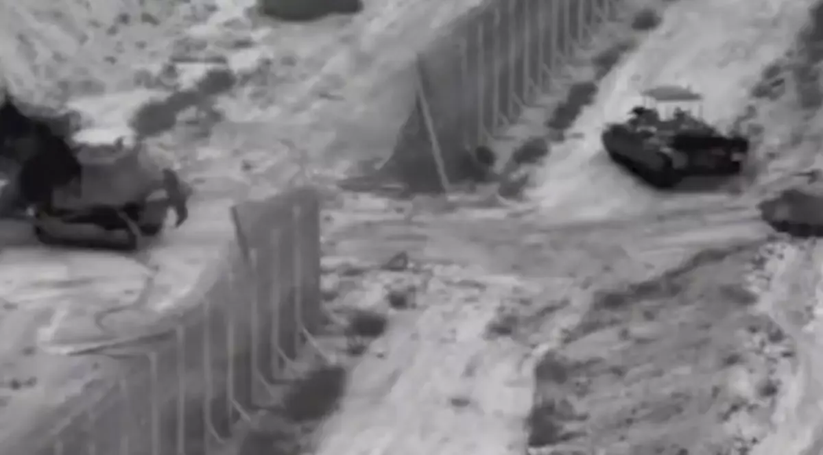 Imagini publicate de armata israeliană cu raidul efectuat în timpul nopții în Fâșia Gaza - VIDEO