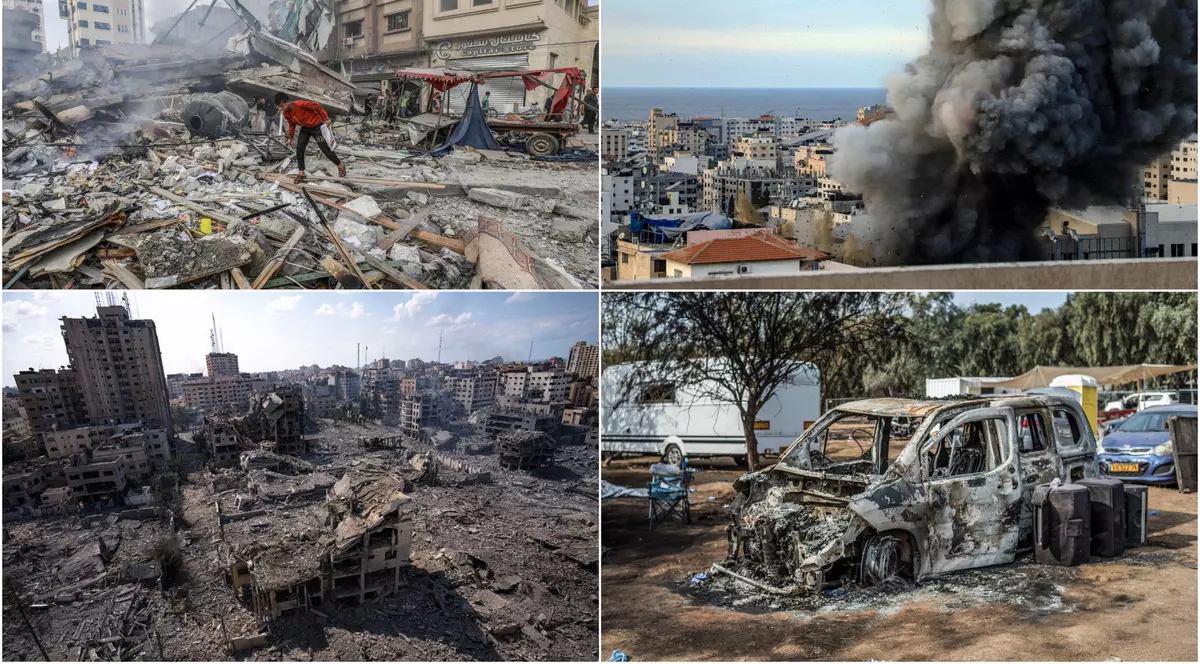 LIVETEXT Hamas a lansat un nou val de rachete, urmat de un atac al Hezbollah dinspre sudul Libanului. Cum a răspuns Israelul