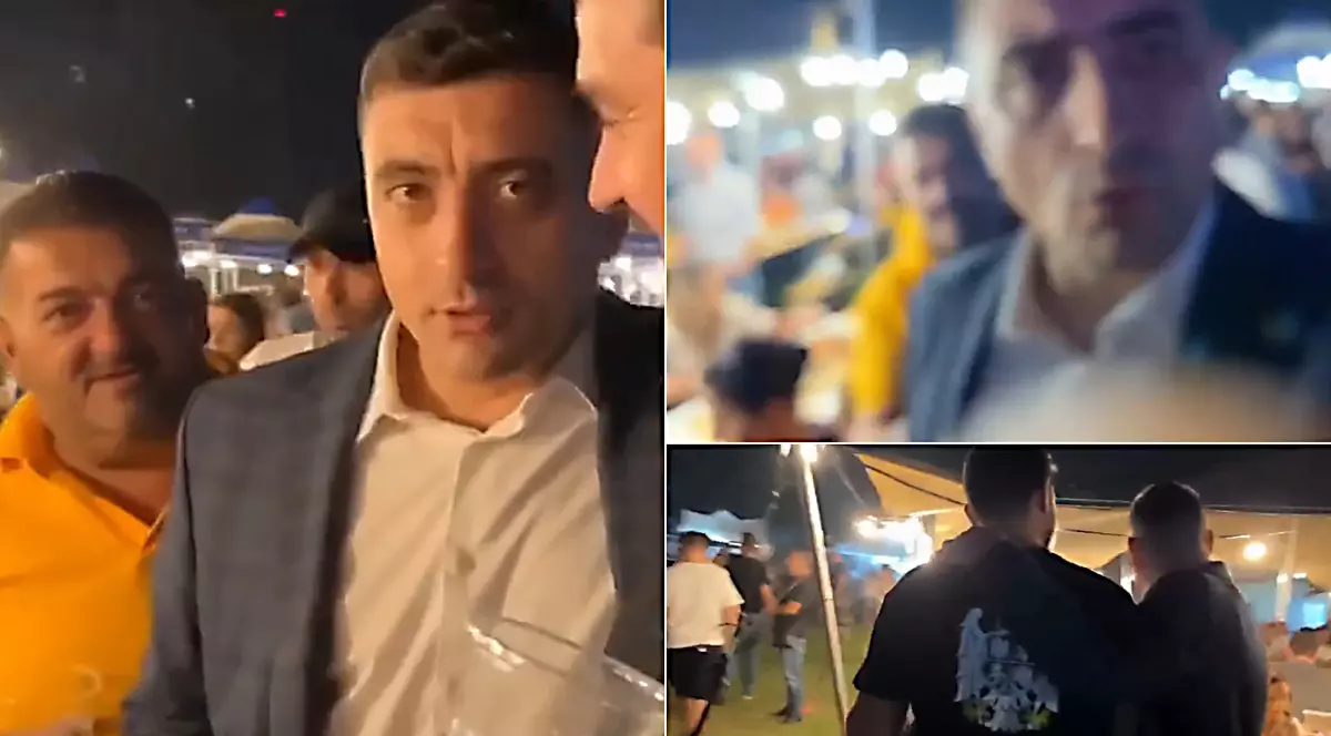 „Eu sunt persoana care l-a interpelat pe George Simion”. Bărbatul care acuză că a fost agresat de liderul AUR contrazice explicațiile acestuia