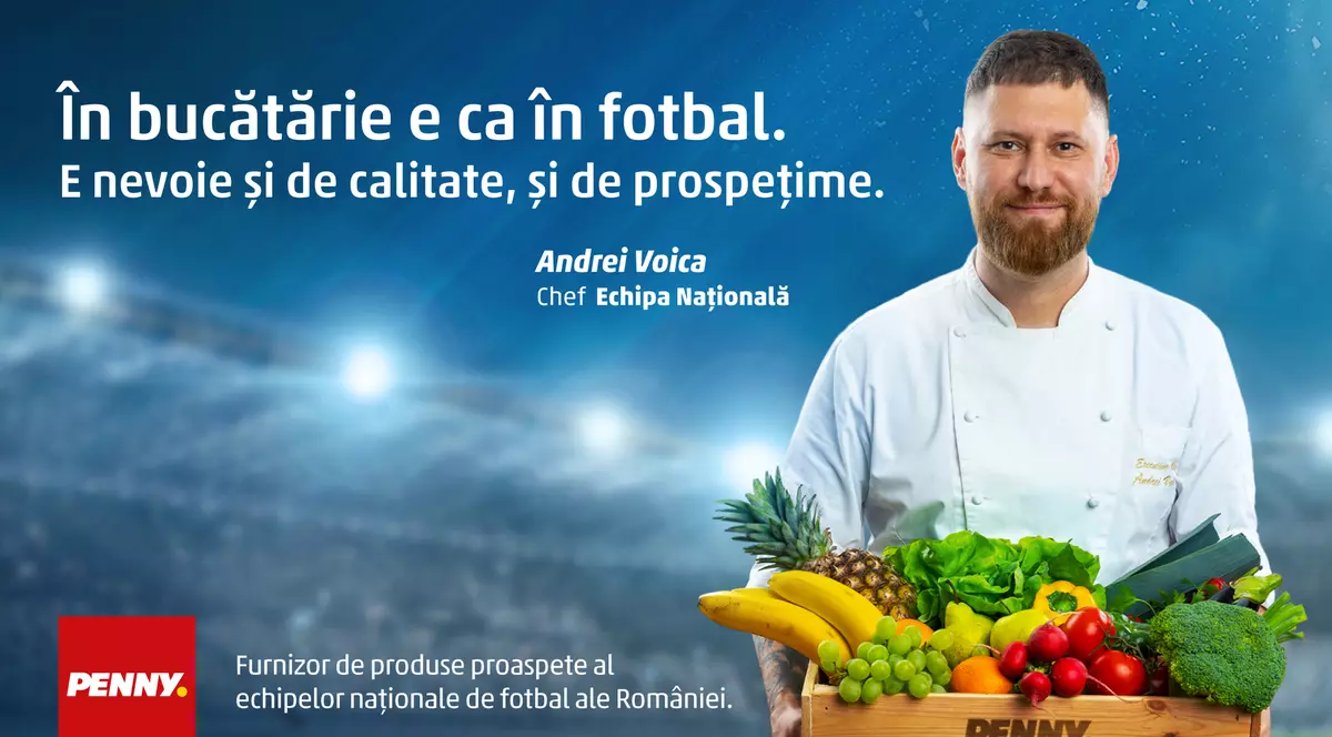 PENNY și echipele naționale de fotbal ale României: un parteneriat pentru produse proaspete