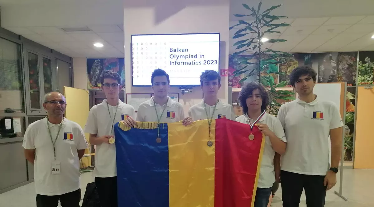 România a obținut primul loc la Olimpiada Balcanică de Informatică, cu patru medalii, dintre care două de aur