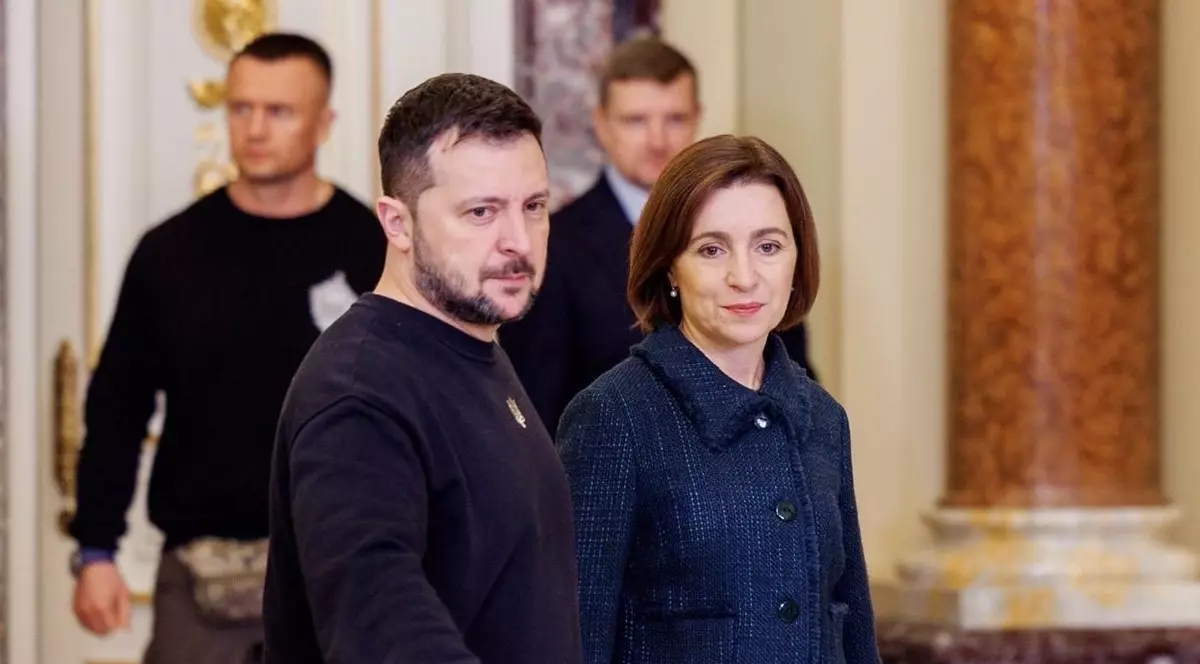 Maia Sandu, la Kiev: „Fără rezistența Ucrainei, Republica Moldova ar fi următoarea ocupată de Rusia. Următoarea, nu ultima”