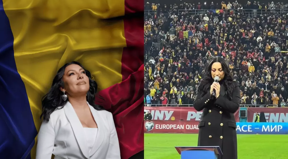 Andra nu a primit bani după ce a cântat imnul la meciul România - Elveția: „Cea mai mare plăcere pentru astfel de momente”. Ce critici a primit