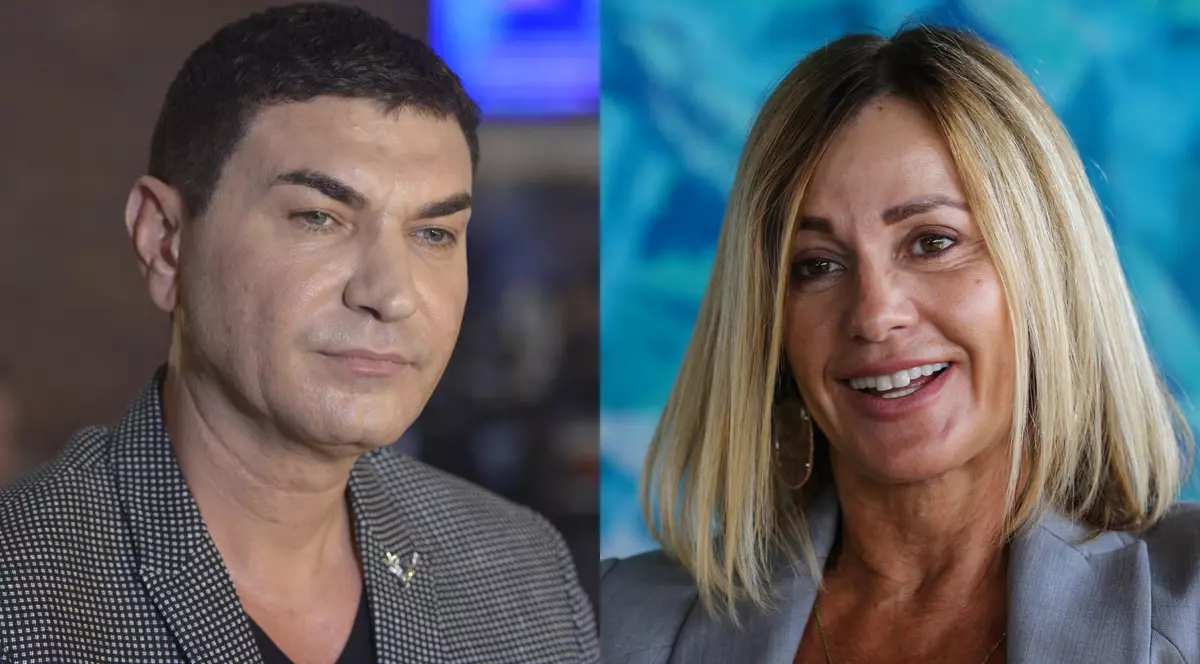 Cristi Borcea și Nadia Comăneci