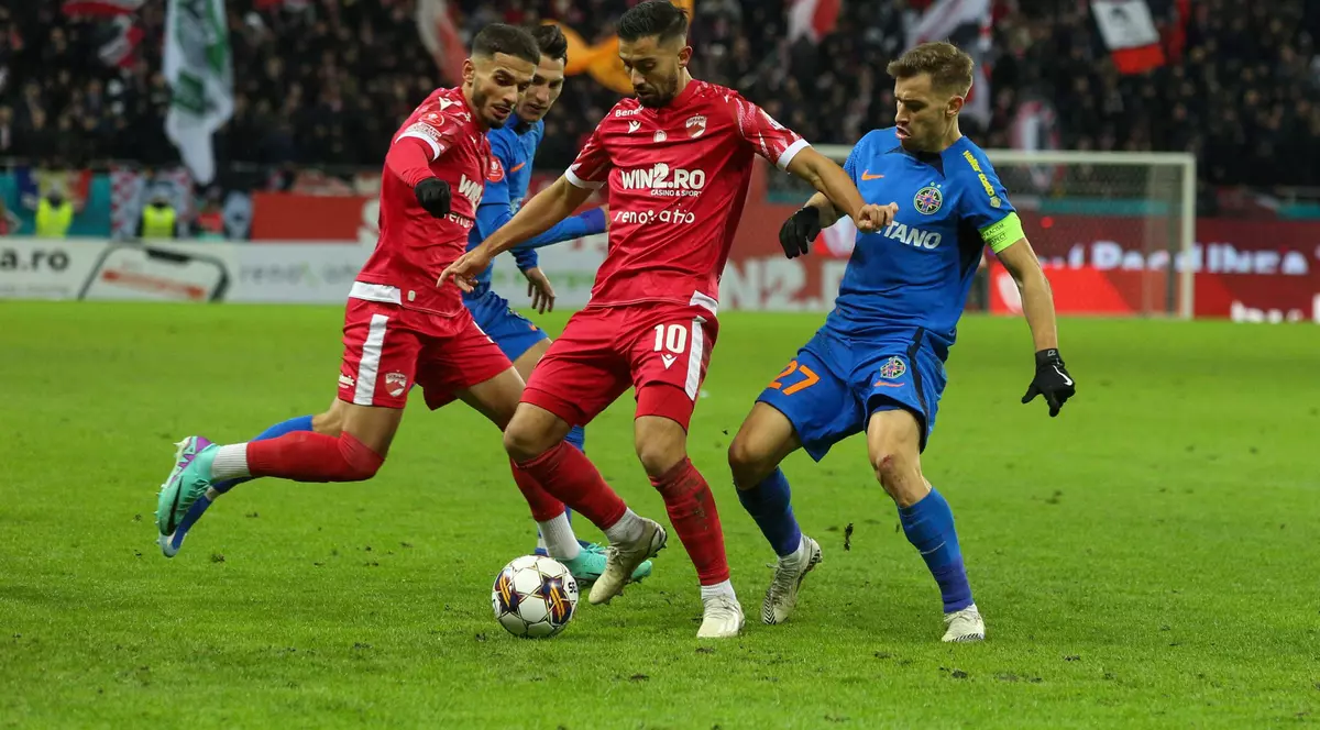 FCSB s-a impus în „Eternul derby” și are cinci puncte avans față de CFR Cluj. Dinamo este la a treia înfrângere consecutivă