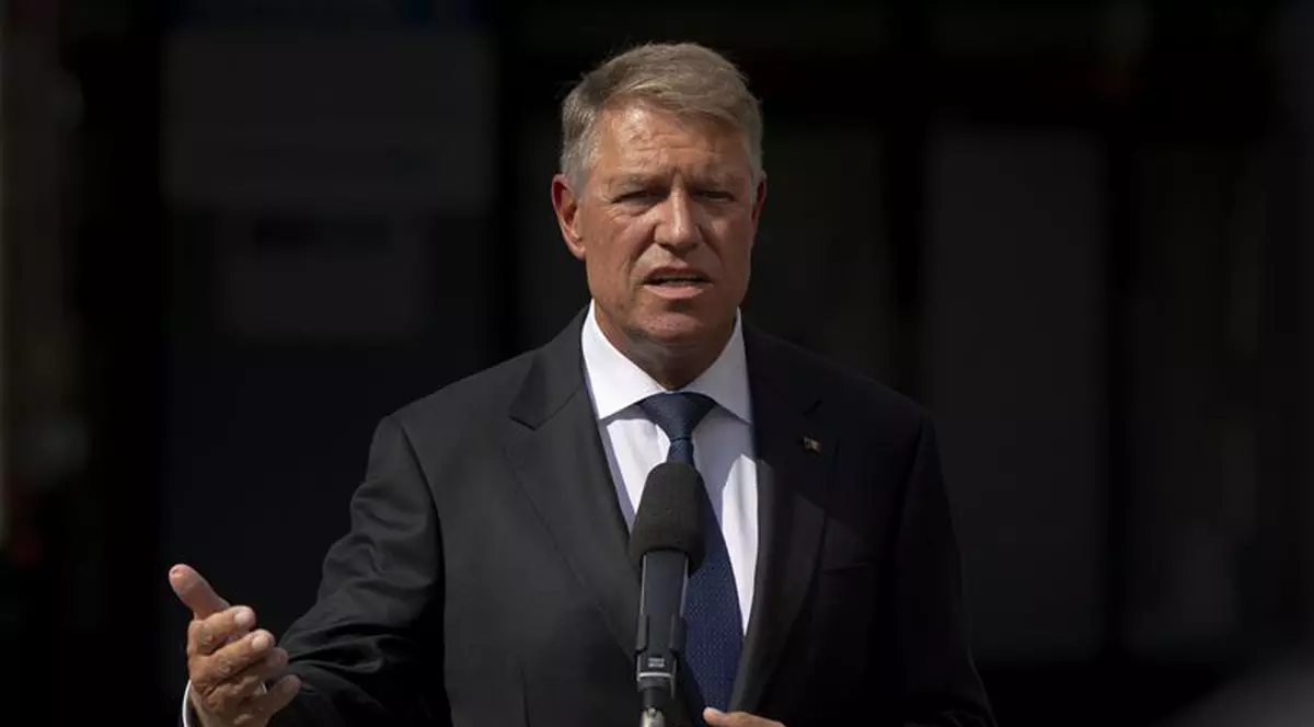 Klaus Iohannis, la Blaj: În aceste vremuri foarte complicate, iubirea aproapelui, solidaritatea şi armonia sunt tezaurul nostru preţios