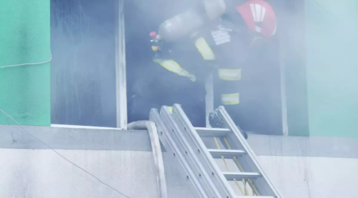 Imagine de pe camerele video înaintea incendiului de la Spitalul de Boli Infecţioase Constanţa. Avocat: Incendiul de acum doi ani, elucidat de INSEMEX