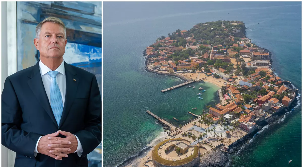 CORESPONDENȚĂ DIN SENEGAL. Klaus Iohannis a vizitat cel mai tragic loc al turneului său african, de unde Nelson Mandela a ieșit cu lacrimi în ochi: Insula Gorée