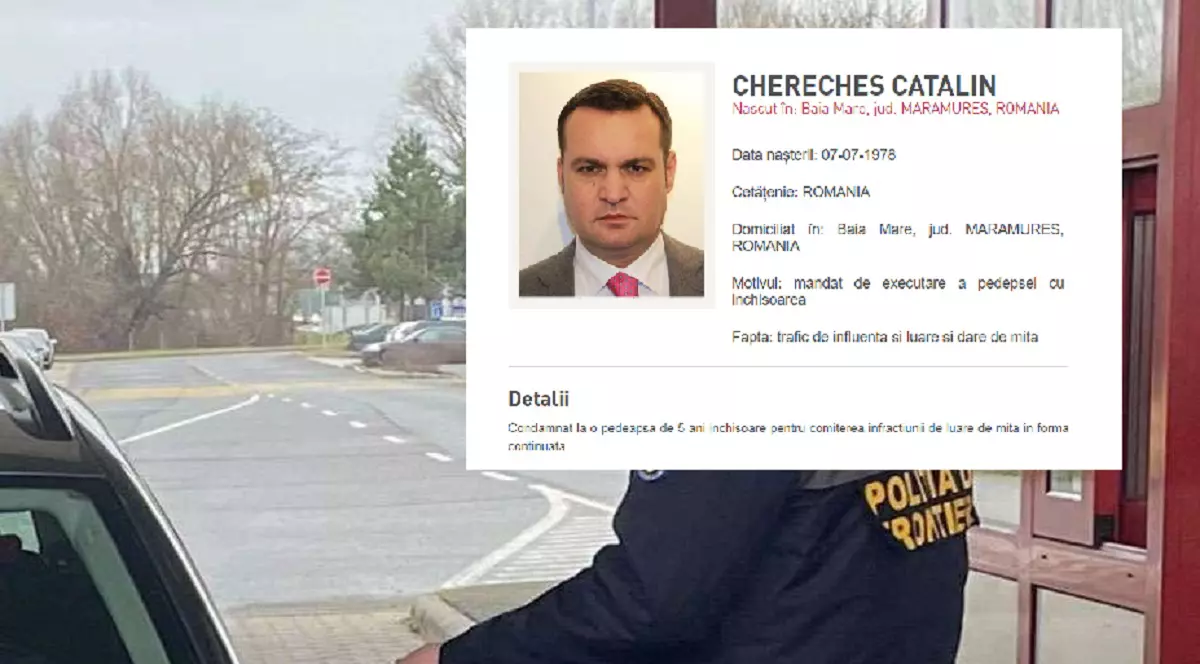 Agentul Poliției de Frontieră care l-a lăsat pe Cătălin Cherecheș să iasă din țară, cercetat. „Are 21 de ani de experiență, cu multe depistări”