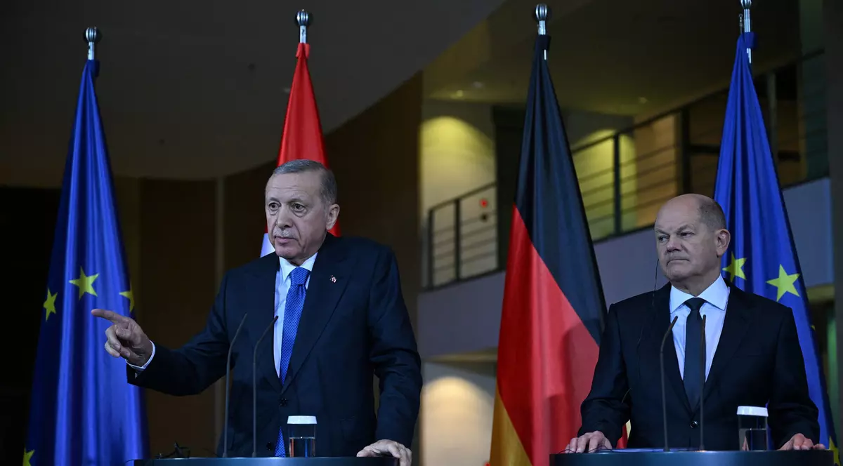 Scholz spune că „dreptul Israelului de a exista este irefutabil", în timp ce Erdogan face noi acuzații dure: „Uciderea copiilor nu există în Tora"