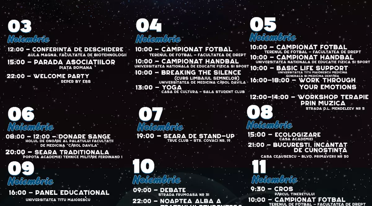 Concert Delia și bilete gratuite la muzee și spectacole de teatru pentru studenți, la festivalul UniFEST