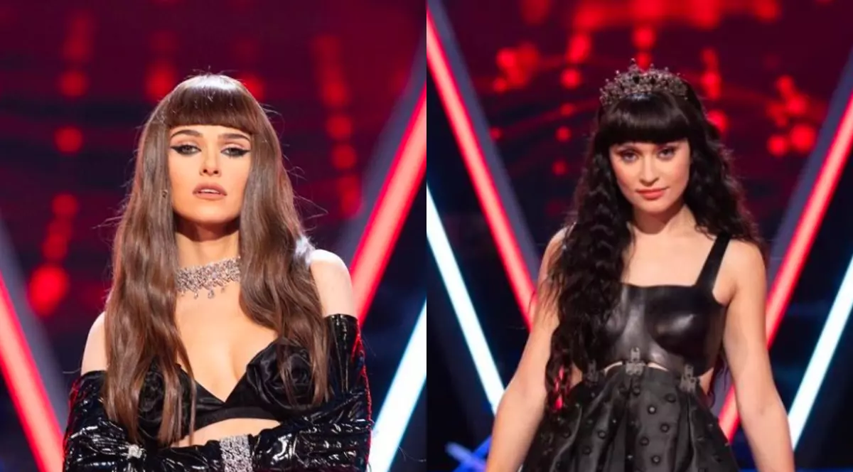 Theo Rose și Irina Rimes, apariții aproape identice la „Vocea României”. Cum s-au pozat împreună cântărețele
