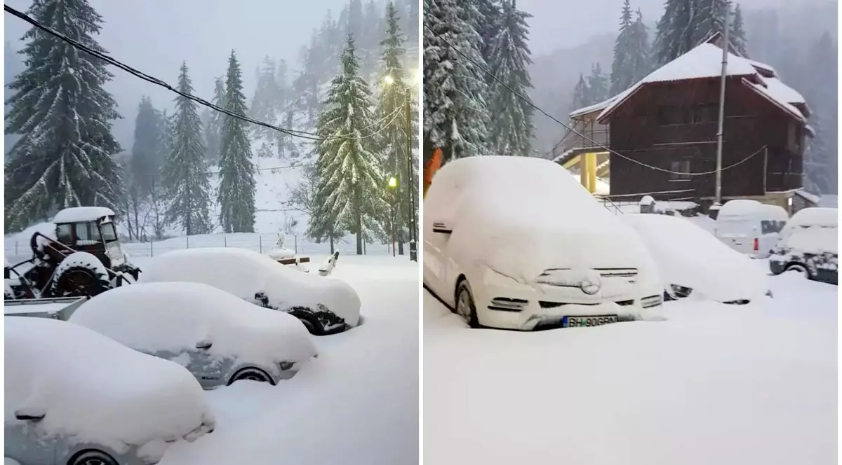 Colaj foto: Facebook Meteoplus