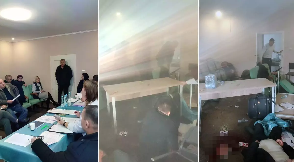 Un consilier local din Transcarpatia a detonat mai multe grenade la o ședință. Sunt 26 de răniți, dintre care 6 în stare gravă