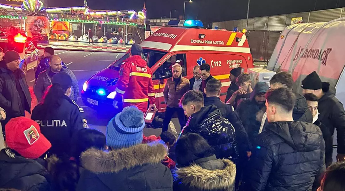 Un tânăr de 20 de ani a fost înjunghiat lângă un patinoar din Ploiești. Agresorul e căutat de polițiști