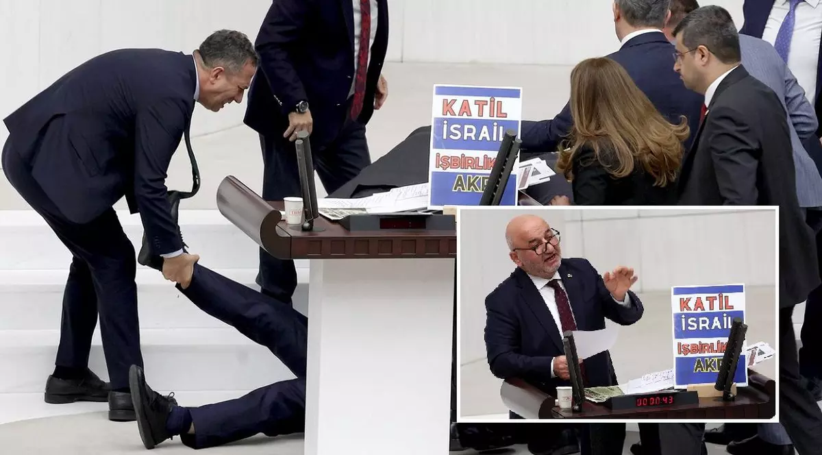 Un deputat a făcut infarct în timpul discursului din Parlamentul Turciei în care striga: „Guvernul lui Erdogan are o dragoste infinită pentru Israel”