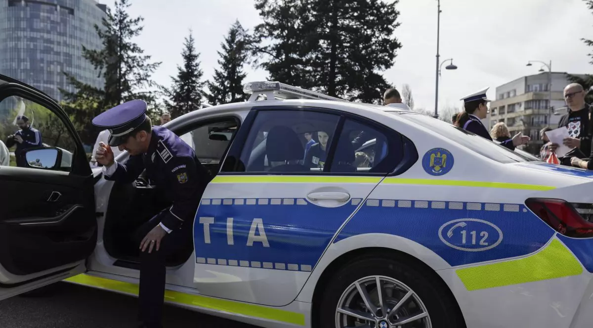 Mașinile BMW cumpărate de Poliție de la Automobile Bavaria. Foto: Inquam Photos / Octav Ganea