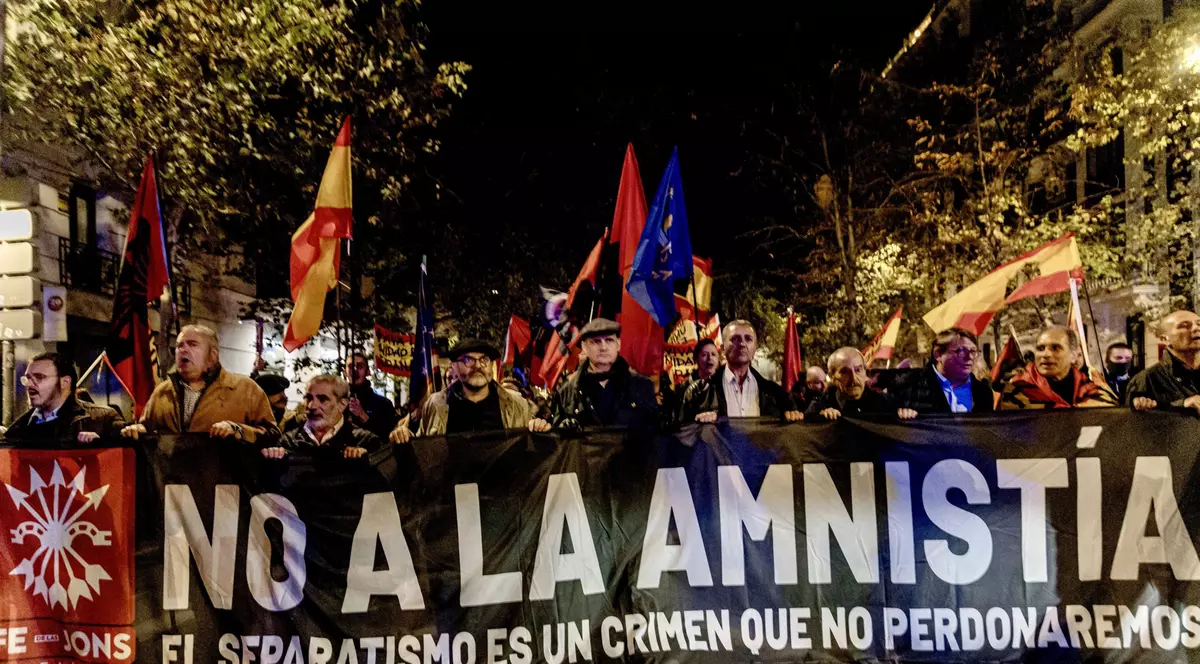 Noi proteste la Madrid față de proiectul de amnistie pentru separatiștii catalani