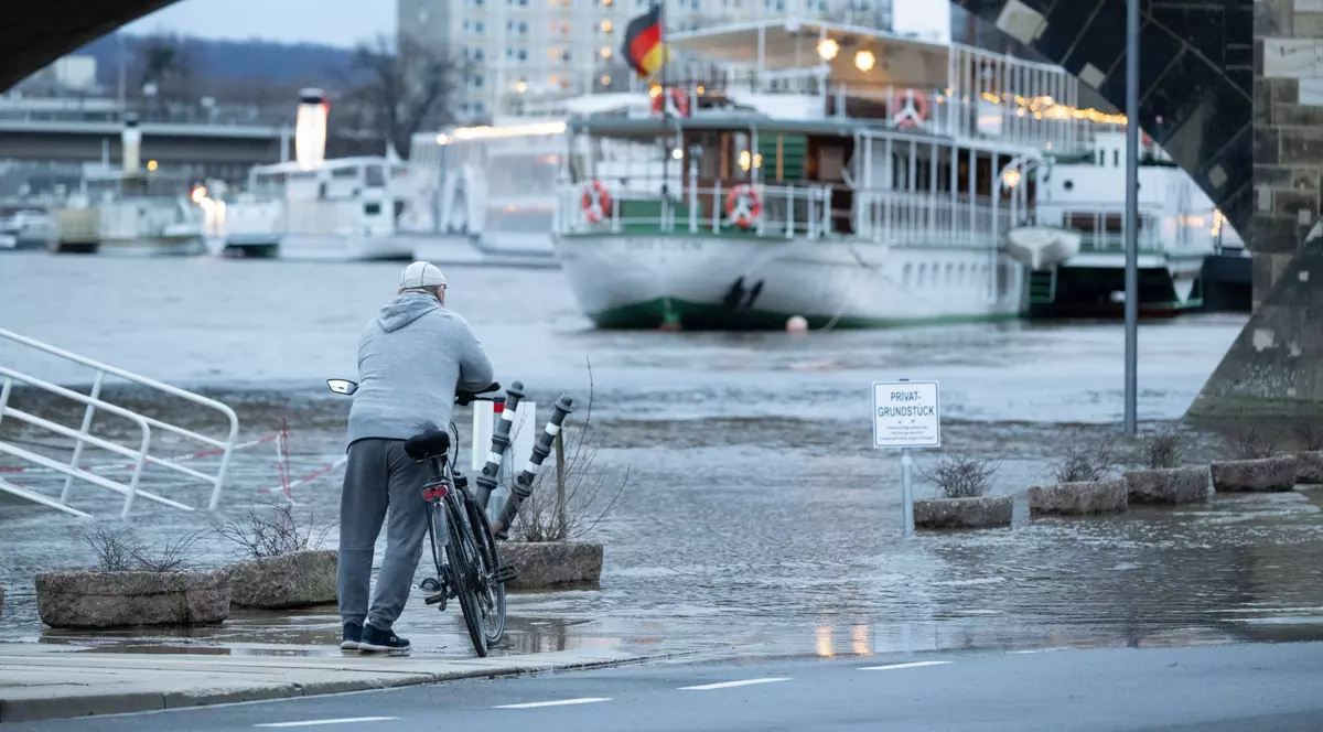 Fenomene meteo extreme în ziua de Crăciun: Inundații și furtuni în Germania, temperaturi record în Elveția și Marea Britanie