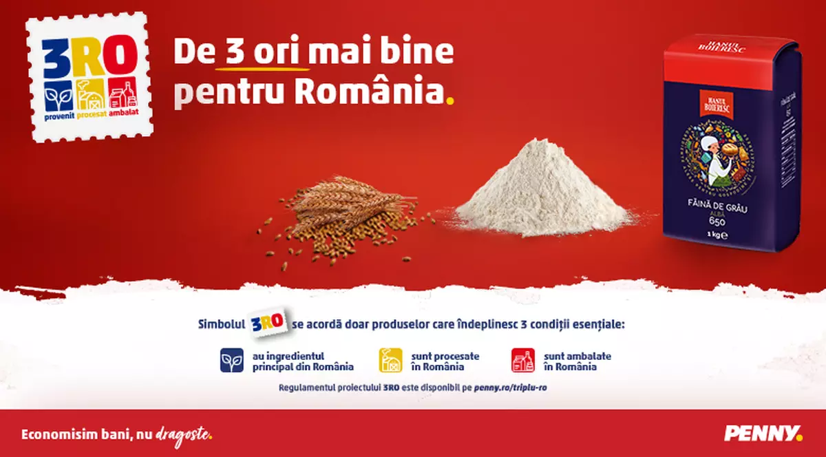 3RO – acțiuni concrete la un an de la lansarea inițiativei PENNY pentru dezvoltarea producției locale 