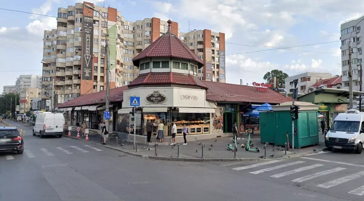 Așa arată acum Piața 1 Mai. Foto: Google Maps