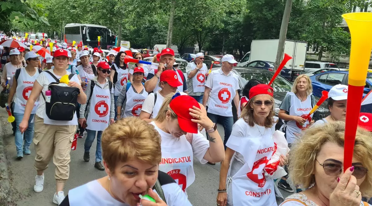 Sanitas București amenință cu greva generală dacă Guvernul nu crește salariile cu 20% pentru angajaţii din Sănătate