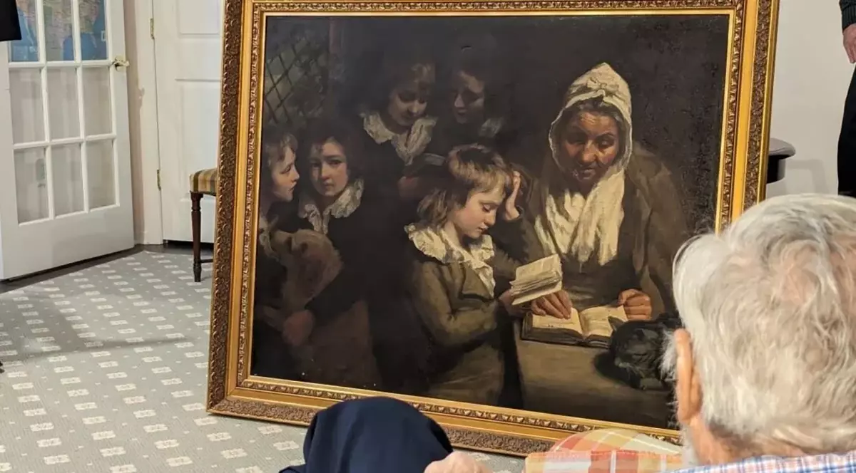 O pictură din 1784, furată de mafioți în urmă cu 55 de ani, a fost returnată proprietarului