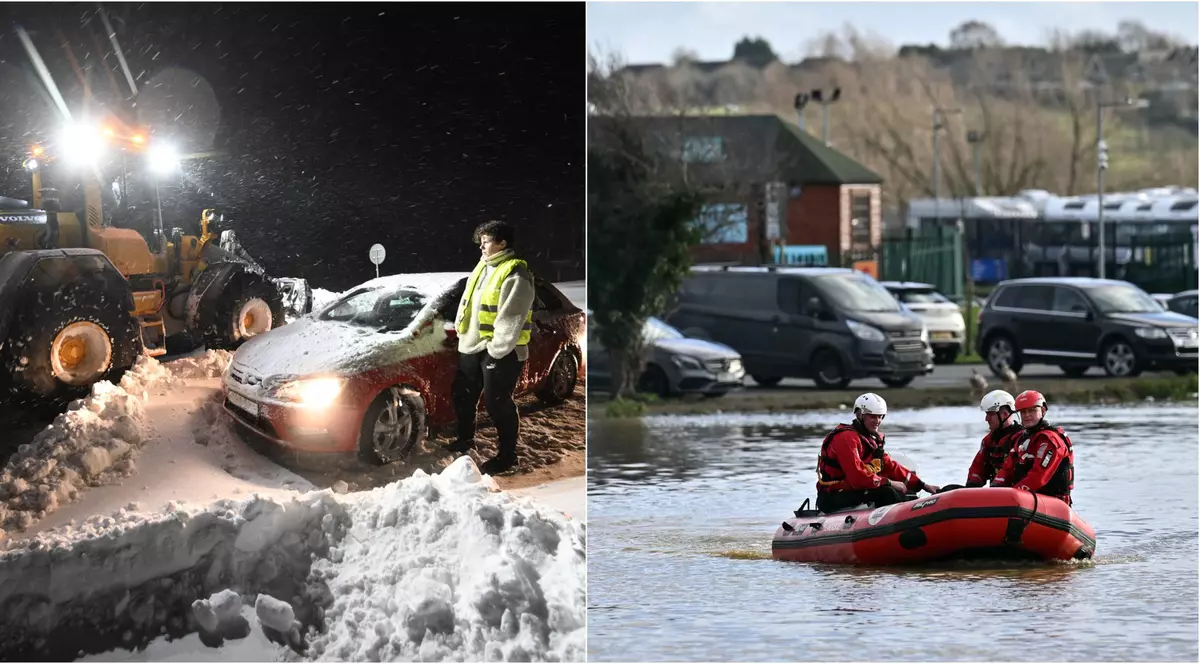 Val de frig extrem în nordul Europei: temperaturi de minus 40 de grade Celsius. Ravagii în vestul continentului în urma unor furtuni