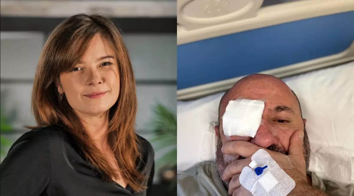 Reacția Doinei Teodoru după ce Cătălin Scărlătescu a ajuns la spital, cu un ochi pansat și cu perfuzie: „Nu e nimic grav”