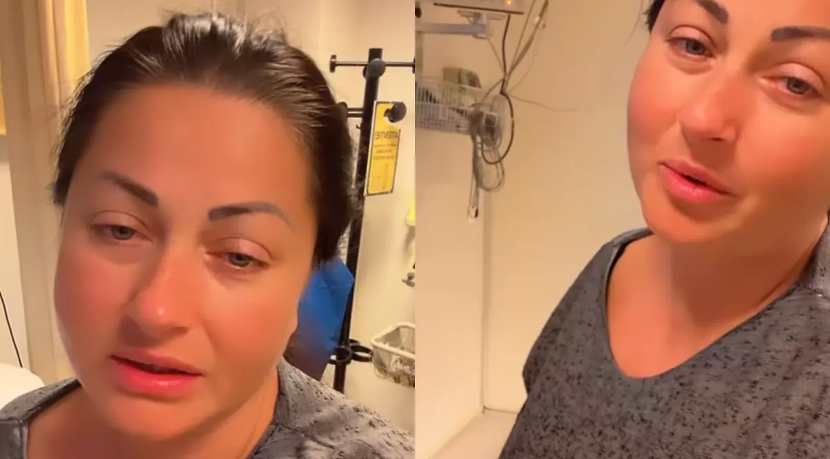 Gabriela Cristea, la spital chiar în ziua în care trebuia să revină la TV. A apărut cu perfuzia în mână: „Va trebui să stau în concediu medical”