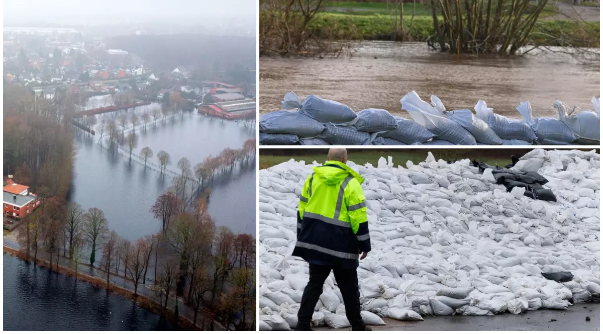 Locuitori din satele germane inundate au furat sacii de nisip puși de autorități ca să nu vină apa peste ei: „Nu poți să-i comanzi online”