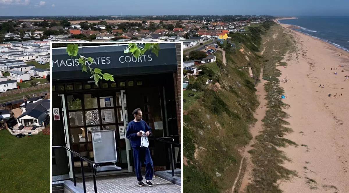 Un fost ofițer din armata română a tras cu pușca cu lunetă pe o plajă din Marea Britanie: „Nu a înțeles că legea interzice oamenilor să poarte o armă de acest tip în public”